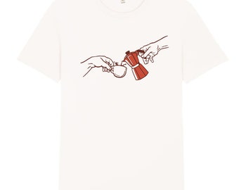 Coffee Art / T shirt / Shirt / Clothes / men's t shirt / women's t shirt / unisex t shirt / Graphic Tee / Sweatshirt / T-shirt / Top