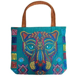 JAGUAR DESIGN キャンバスショルダーバッグ Jaguar Handbag - Etsy