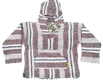 Baja Hoodie Kids Bordeaux