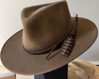 Vintage Stetson, Size 7 1/4, 1950s Stetson Open Road, 7X Beaver
