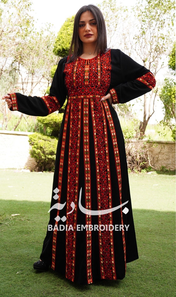 Modern 2025 palestinian dress