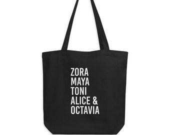 Black Women Writers Eco Tote Bag, Black Literature, Gifts for Book Lovers, Book Club