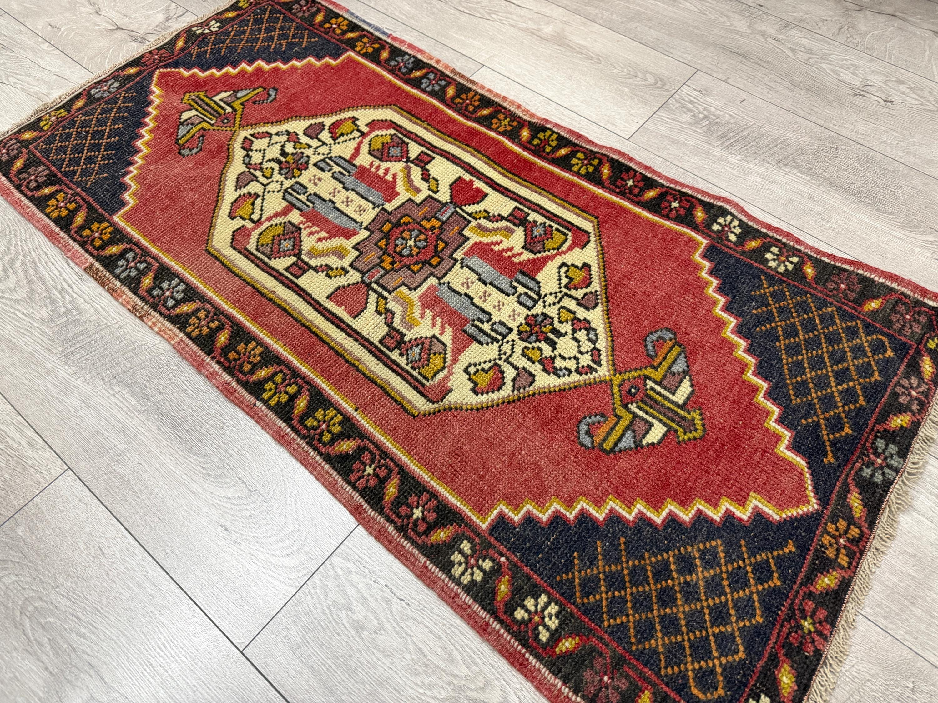 2x4 Small Rug, 2x4 Pink Rug, 2x4 Vintage Rug, 2x4 Turkish Rug, 2x4 Mini ...