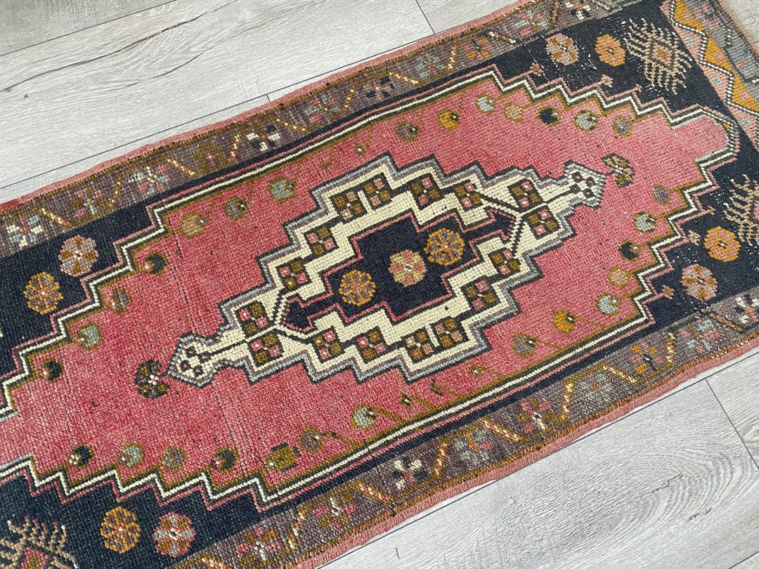 2x4 Pink Rug, 2x4 Turkish Rug, 2x4 Vintage Rug, 2x4 Small Rug, 2x4 ...