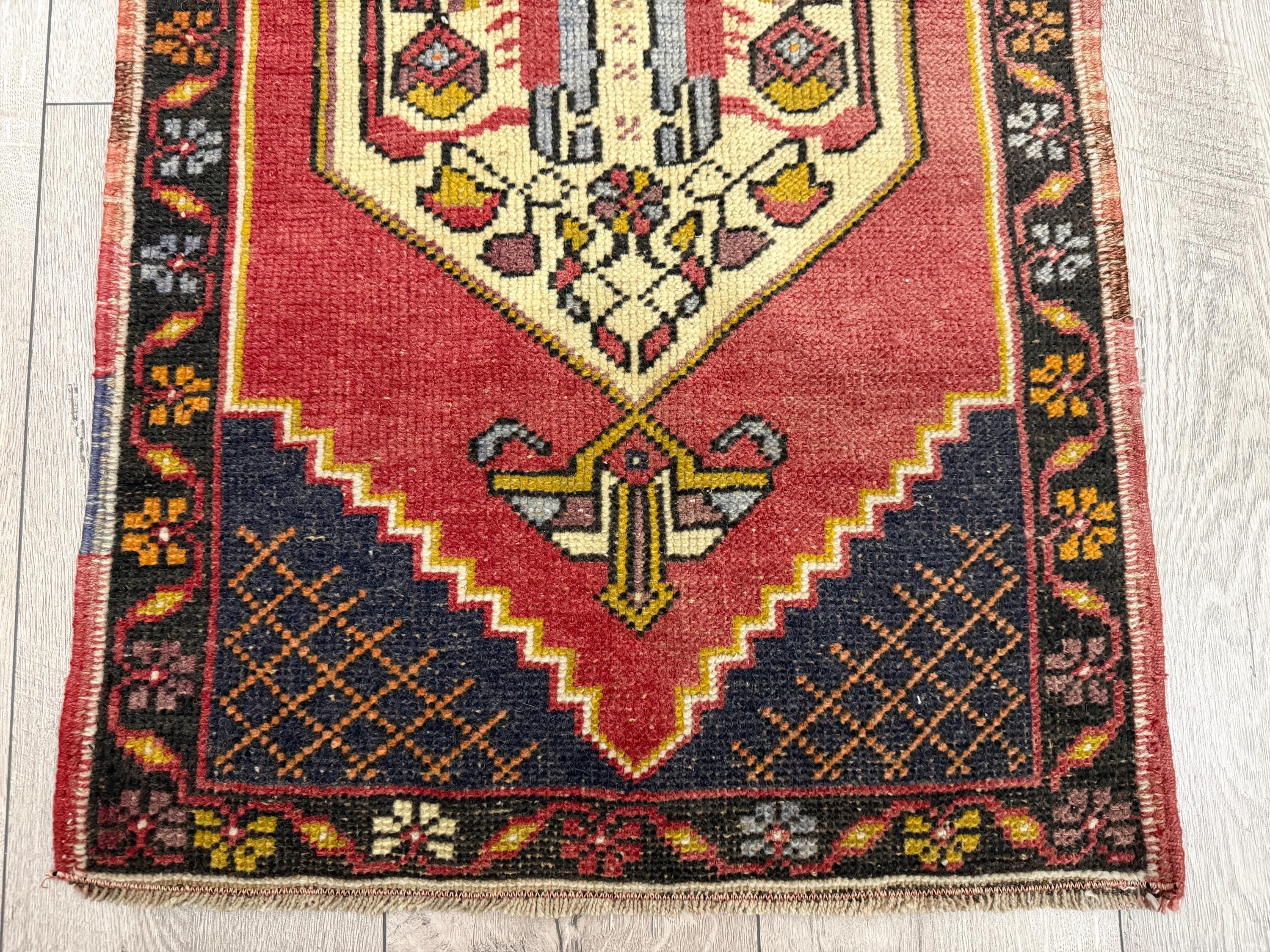 2x4 Small Rug, 2x4 Pink Rug, 2x4 Vintage Rug, 2x4 Turkish Rug, 2x4 Mini ...