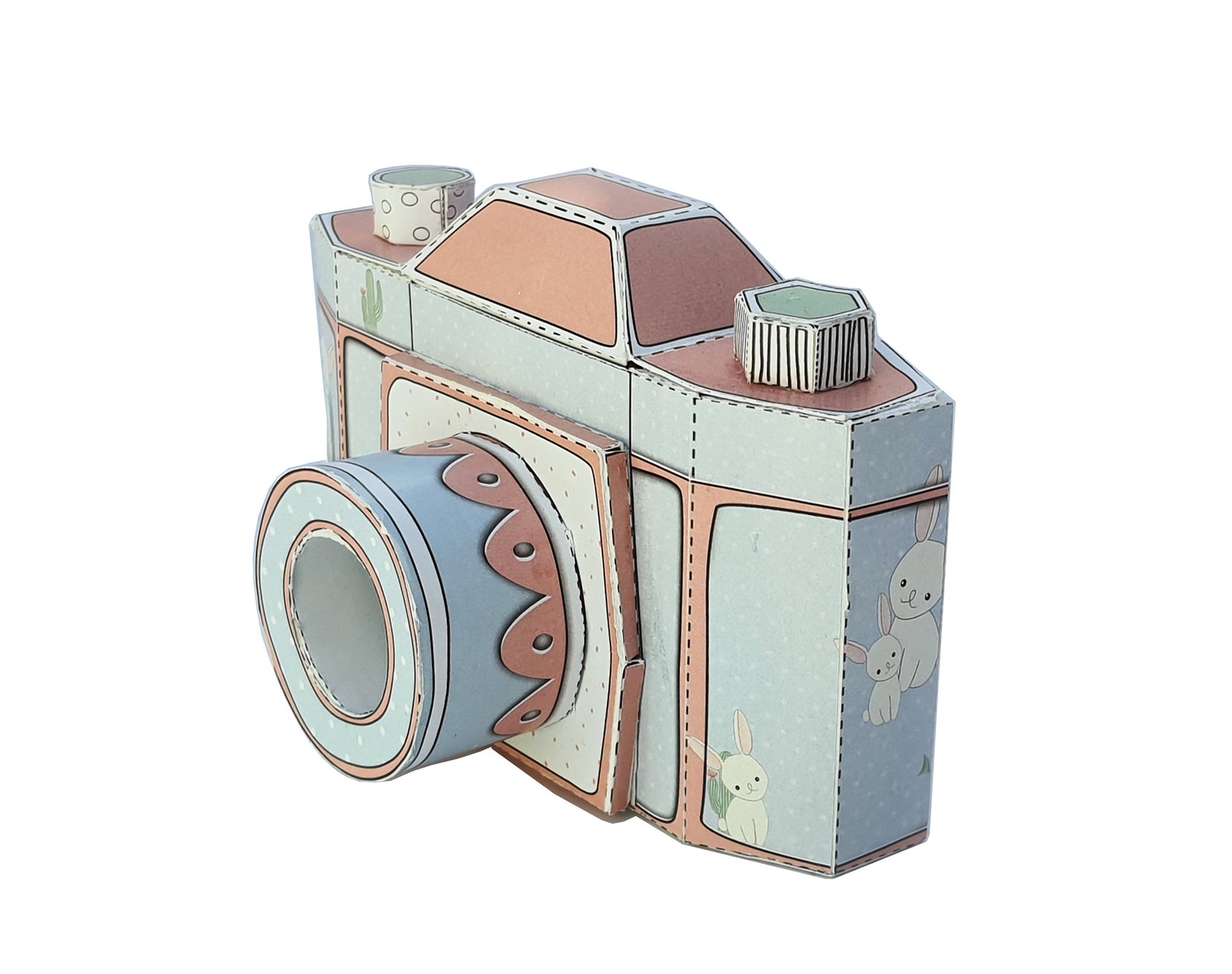 DIY 3D Papercraft CAMERA Templates Craft Lover KIT Accessory Etsy DIY 3D Papercraft CAMERA Templates Craft Lover KIT Accessory Etsy
