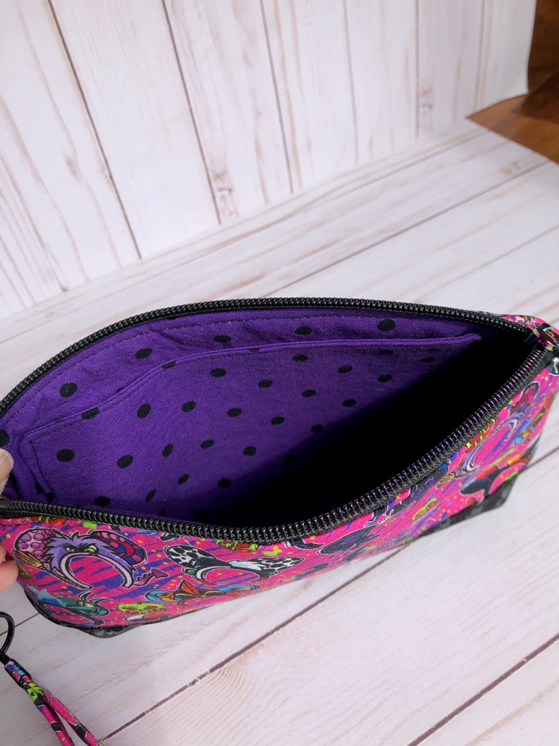 Villain Inspired Headband Clematis Wristlet