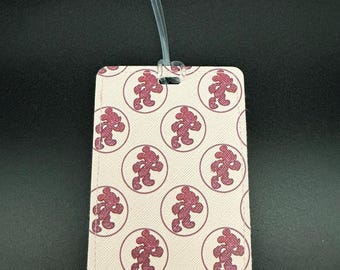 Handcrafted Vinyl Luggage Tag | Backpack ID Tag