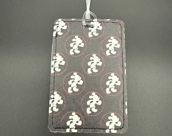 Handcrafted Vinyl Luggage Tag | Backpack ID Tag