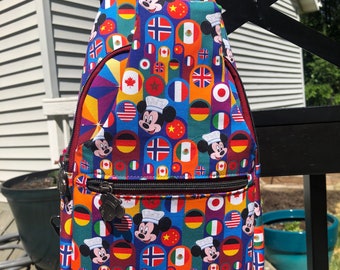 Chef Mouse Around the World Sling Bag: Food & Wine Festival