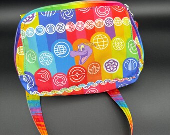 Rainbow Imagination Dragon cross body/fanny pack