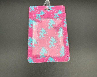 Handcrafted Vinyl Luggage Tag | Backpack ID Tag