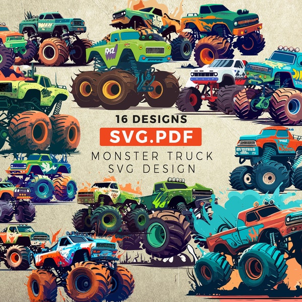 monster truck, Clipart, truck svg, monster truck SVG,Truck Clipart, Digital Print, Instant download in SVG forma