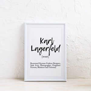 Karl Lagerfeld Quote Printable The Future Belongs To Your Etsy Karl Lagerfeld Quote Printable The Future Belongs To Your Etsy