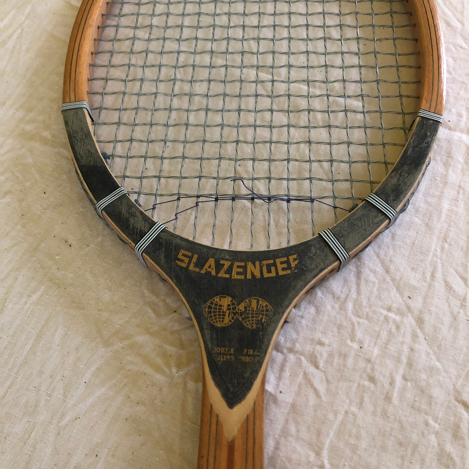 Vintage Wooden Slazenger Tennis Racquets Etsy