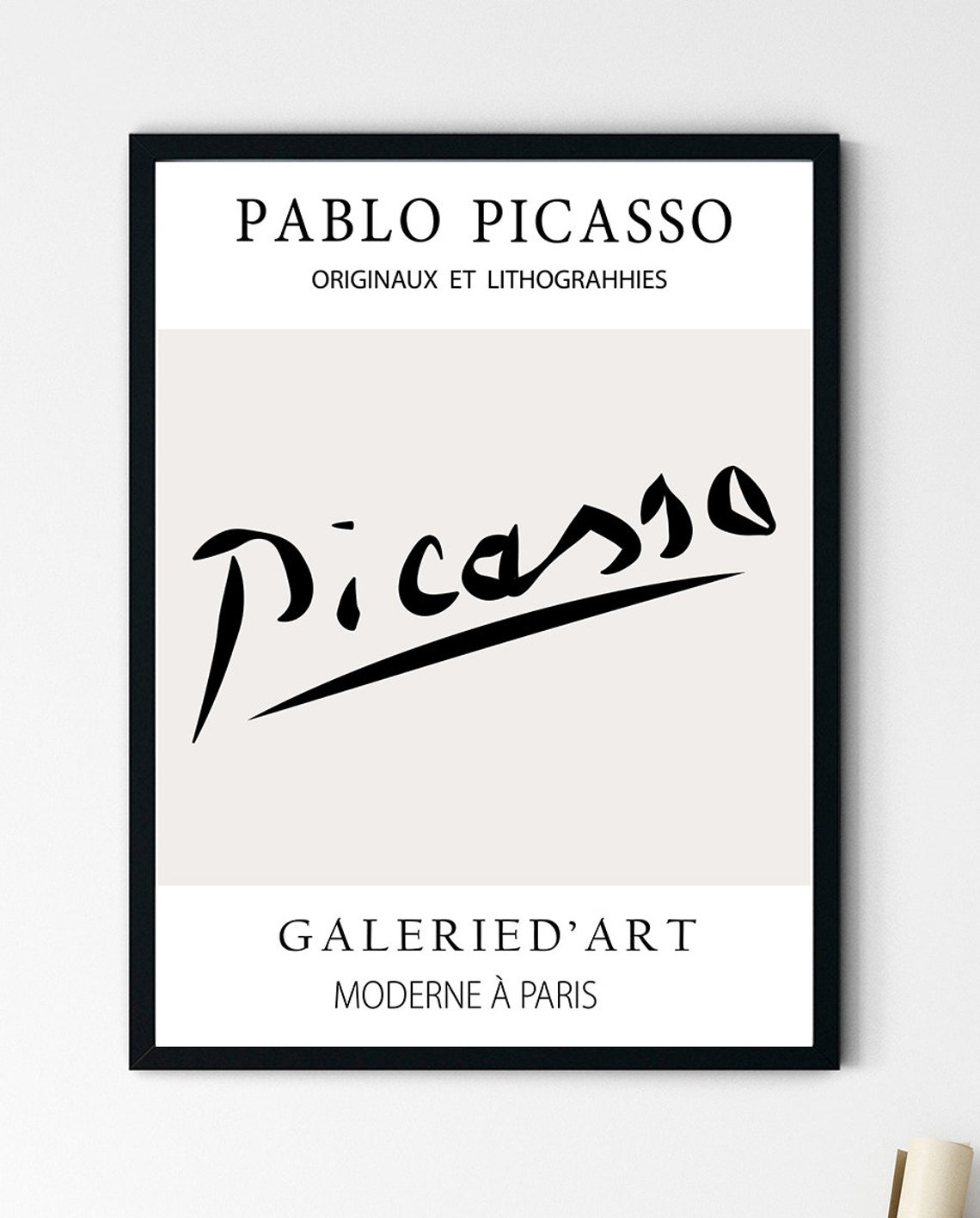 Picasso Signature Sketch Art Print. Picasso sketches. | Etsy