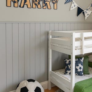 Football alphabet letters XL | Football Sign | Football decor | boys room sign | Hirls room | football gift | personalised gift