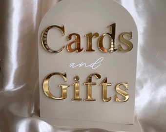 Wedding Cards Sign | Wedding Gifts Sign | Wedding Card Box | Wedding Sign