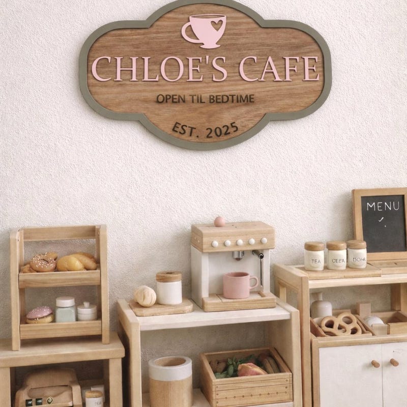 Kids Playroom Cafe Sign - Etsy