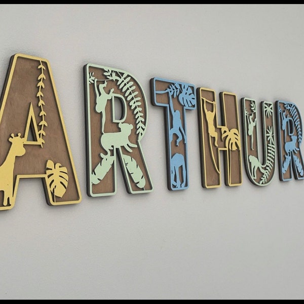 Safari Nursery Decor Etsy