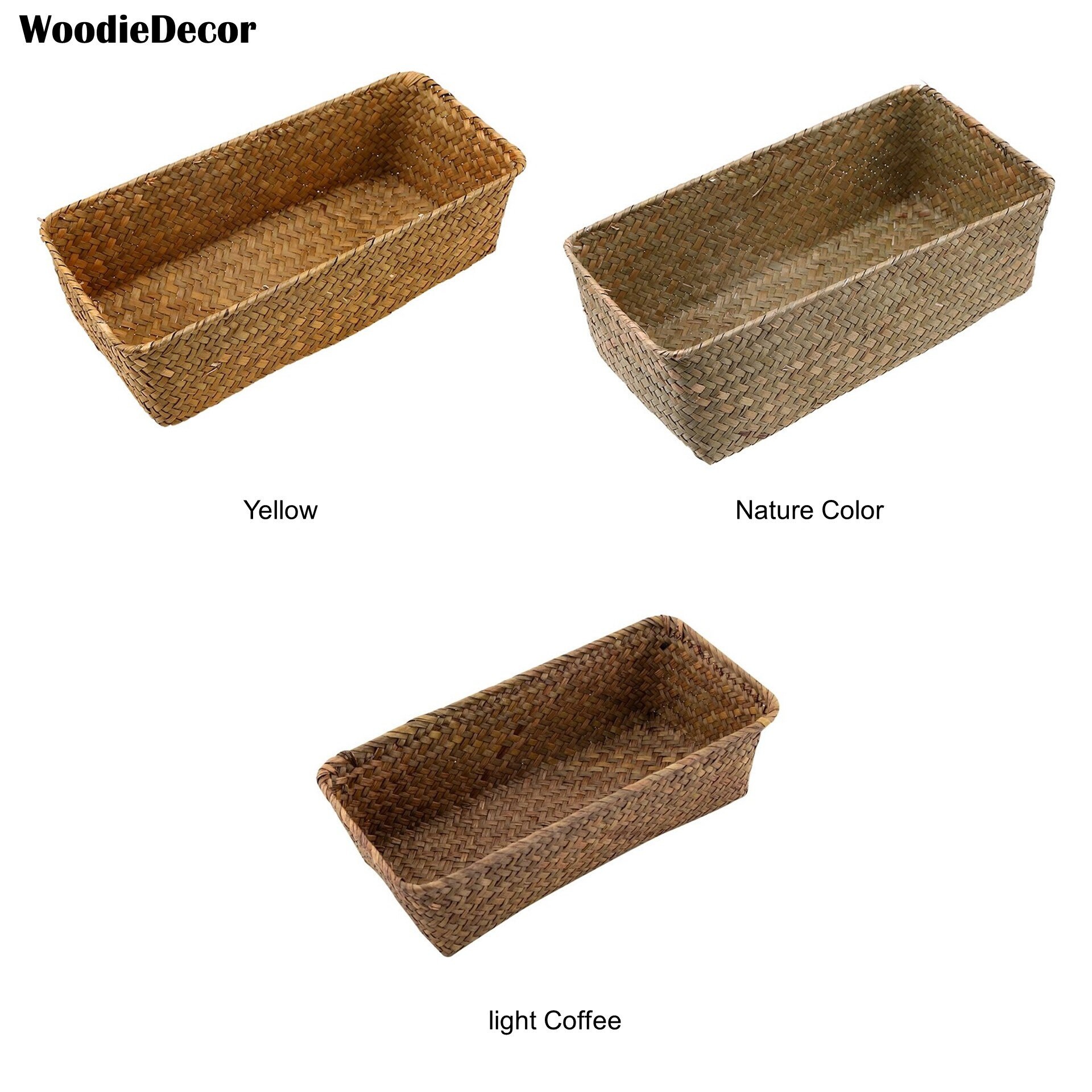 Cesta de almacenamiento de tejido Caja de almacenamiento de | Etsy