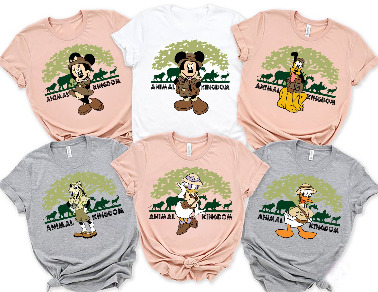 Disney Family Animal Kingdom Shirts Disney vakantie Shirts Etsy