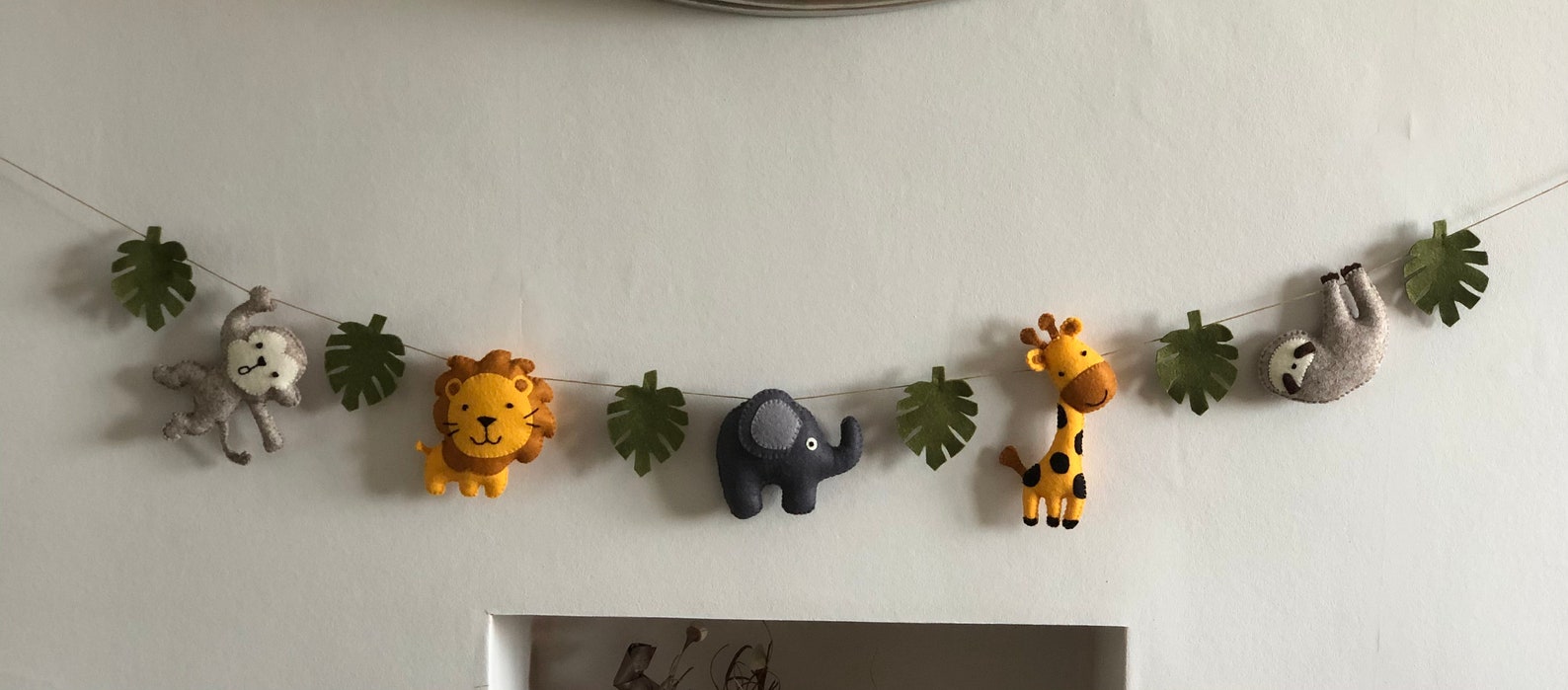 Nursery Garland Safari Garland Animal Garland Jungle Etsy UK
