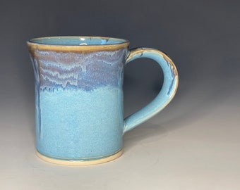 Hand Crafted Blue Violet Mist Stoneware Ceramic Mug