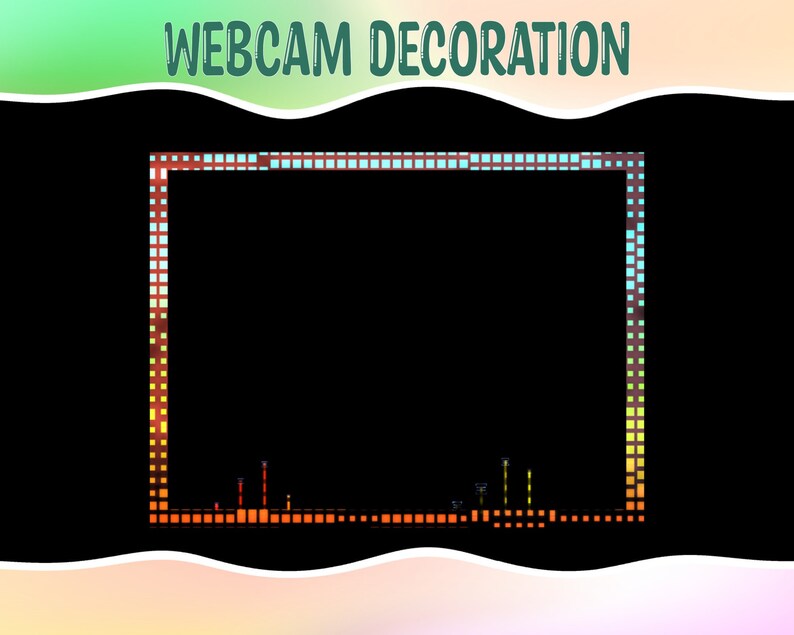 6 Twitch Animated Camera Overlay | ANIMATED Camera Border | Beep Bloops ...