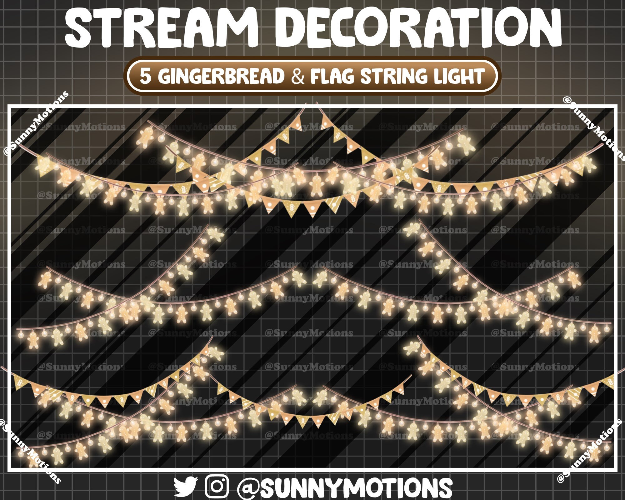 Hanging Fairy Lights Twitch - Etsy, image size:2000x1600