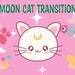 Moon Cat Transition / Twitch Transition / Stream Graphics / Streamer ...