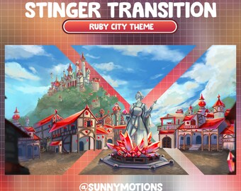 Ruby Twitch Overlay | Etsy