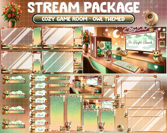 Cozy Night Stream Package – StreamSpell