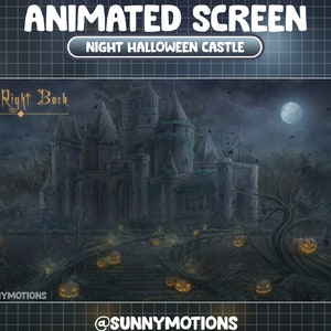 Halloween Spooky Haunted House Bat Animated Gif Castle PNG Images