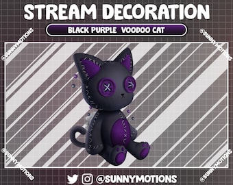 Animated Stream Decoration Animal Soft Plushy Toy / Lofi