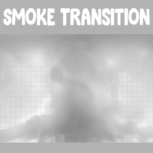 Transizione Stinger di contrazione animata con fumo naturale / Smokey bianco nero / Fumo grigio / Flusso di transizione di fase / Sovrapposizione minima semplice e pulita