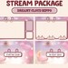 ANIMATED Twitch Stream Package / Cute Brown Hippo Sparkle / Streamer ...
