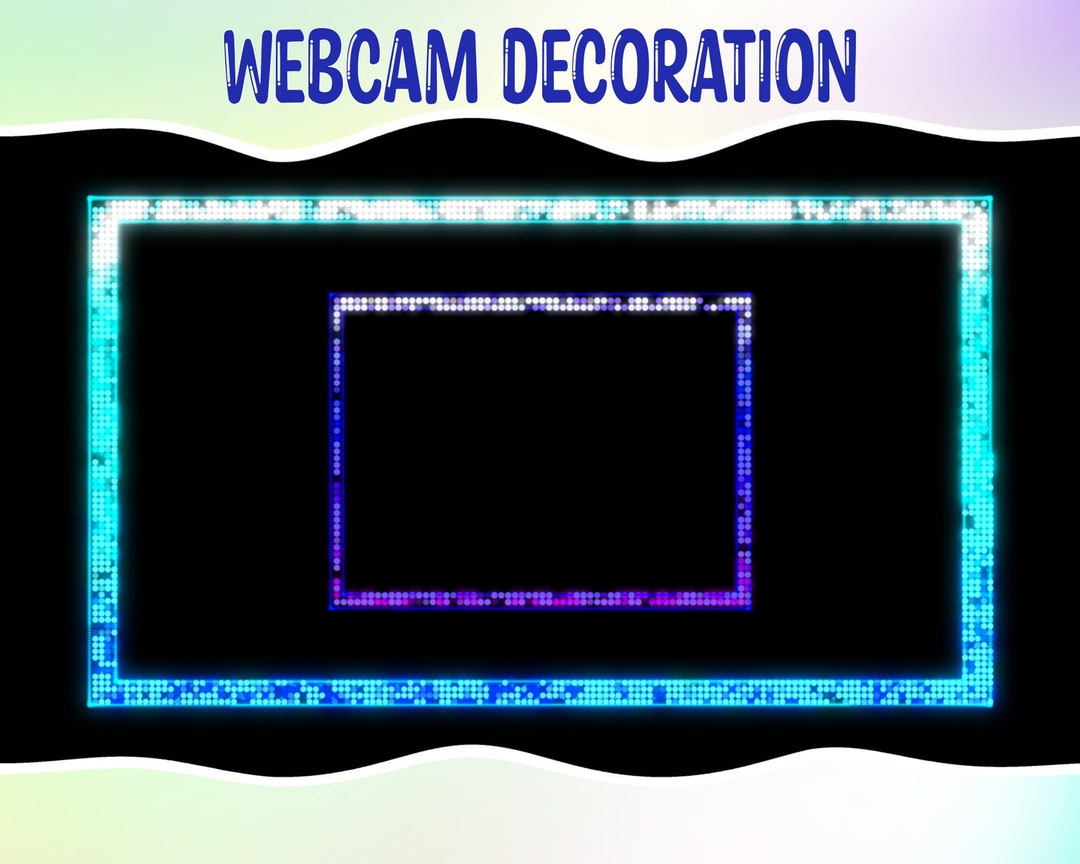 Twitch Animated Camera Overlay | ANIMATED Camera Border | Dots Digital ...