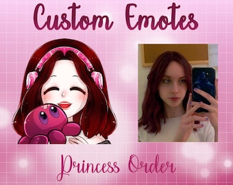 Custom Twitch Stream Emotes and Sub Bit Badges / Cute Chibi Emotes / Discord Mixer Youtube Emotes / Stickers / Design Emojis Commission