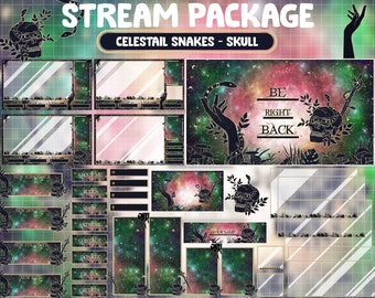 ANIMATED Twitch Stream Package / Cute Brown Hippo Sparkle / Streamer ...