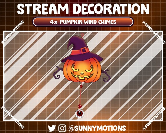Buy Spooky GIF Set of 5 Halloween Autumn Art  Animations Twitch  Channel Art Online in India 