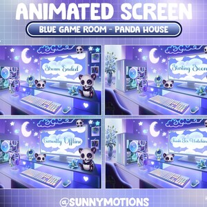 ANIMATED Twitch Overlay Stream Package: Lo-fi Aesthetic Lily Flower ...