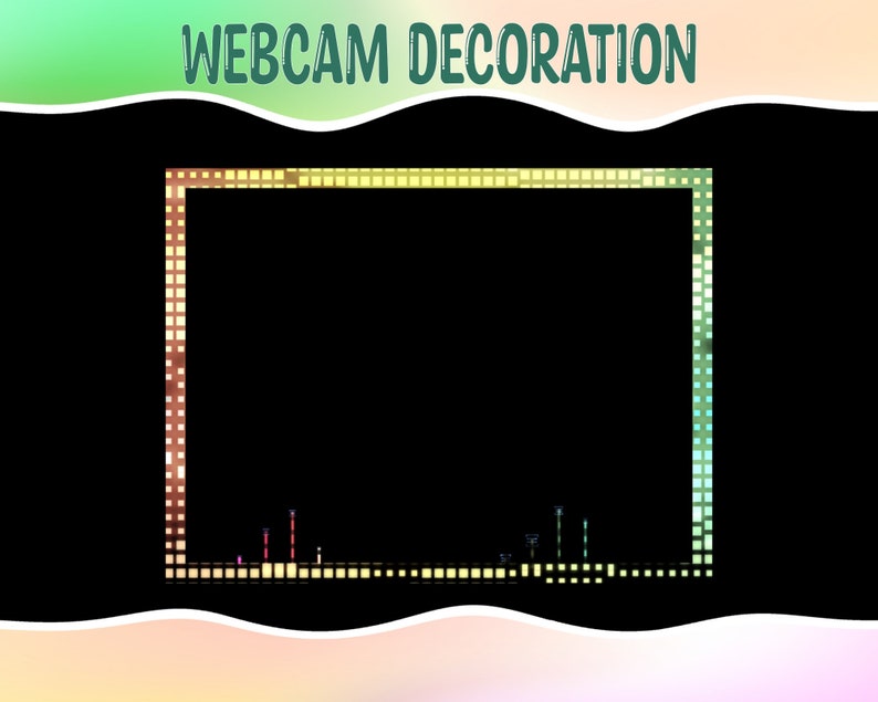 6 Twitch Animated Camera Overlay | ANIMATED Camera Border | Beep Bloops ...