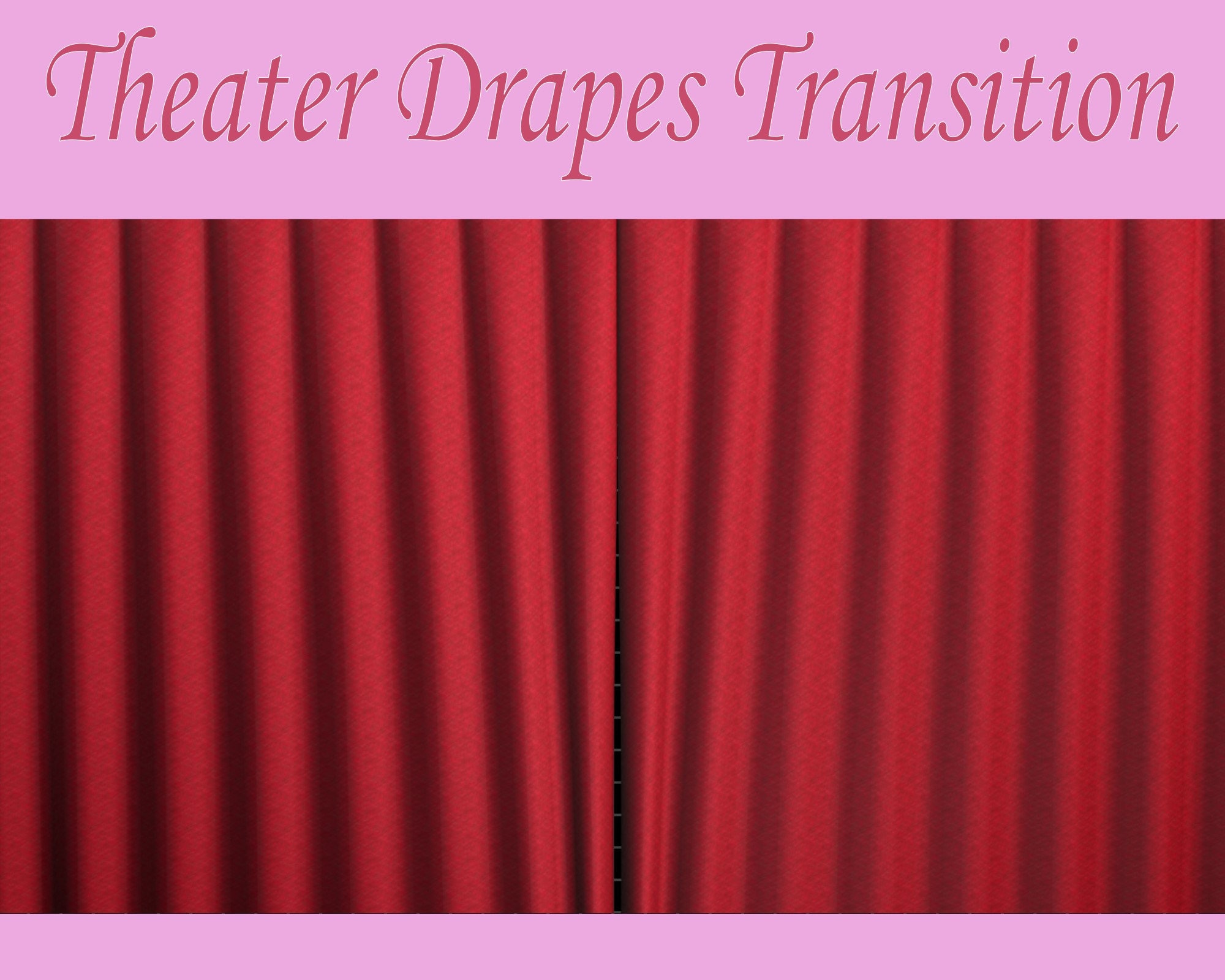 Red Stage Curtains Twitch Animated Stinger Transition Etsy UK