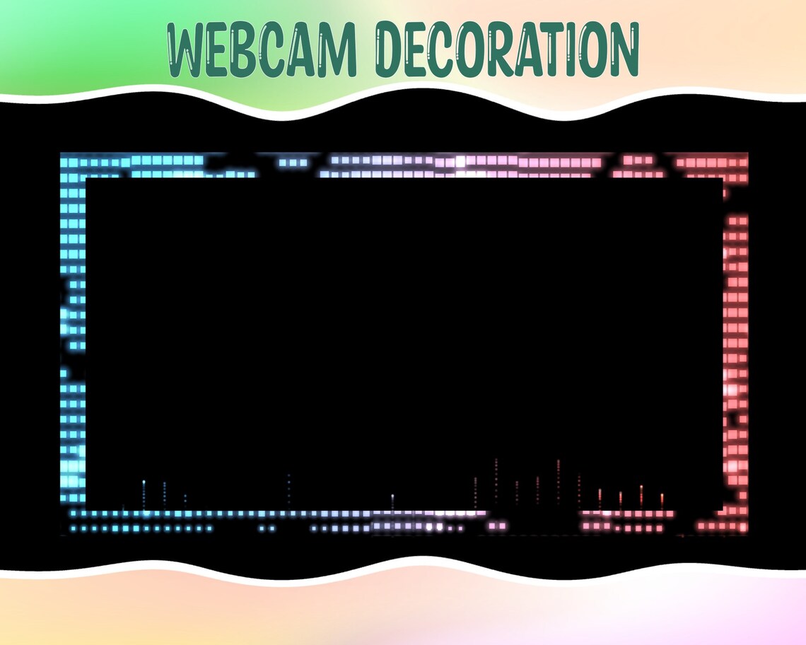 6 Twitch Animated Camera Overlay | ANIMATED Camera Border | Beep Bloops ...