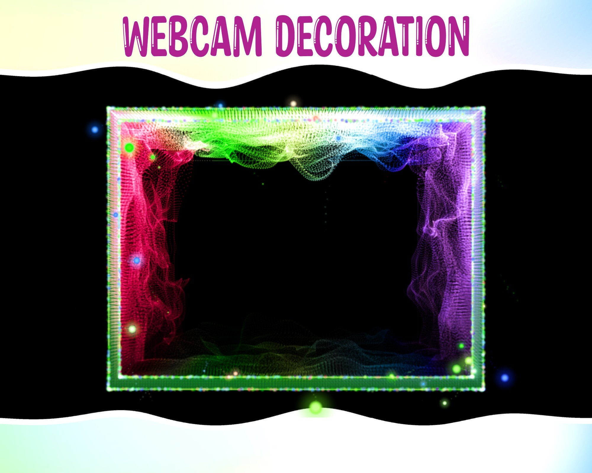 Twitch Animated Camera Overlay | ANIMATED Twitch Border | Solar Breeze ...