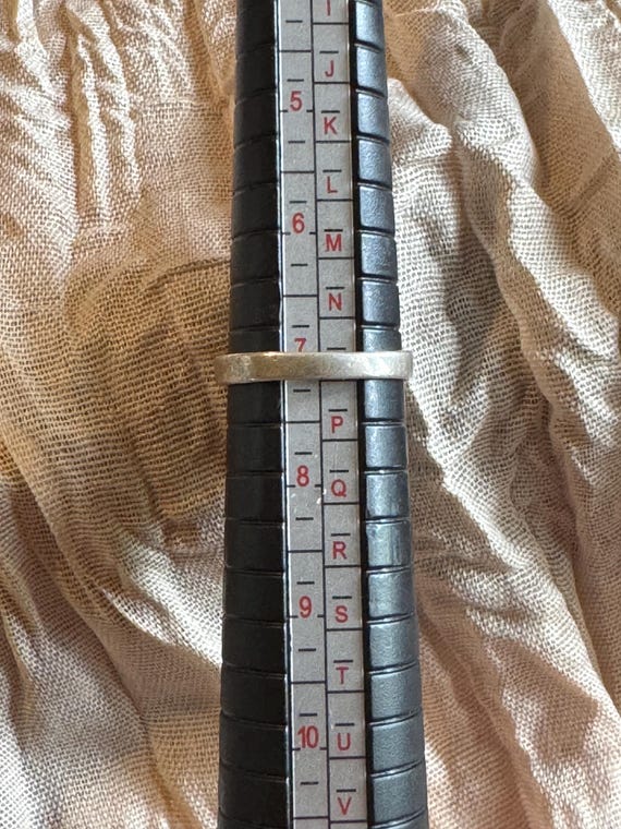 Native American Head Piece with two Turquoise Sto… - image 6