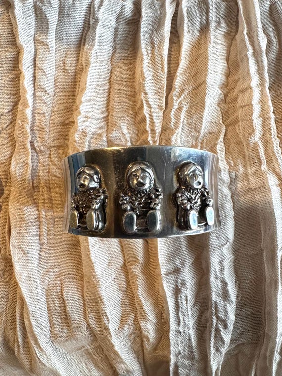 Carol Felley Story Teller Bracelet Sterling Silver