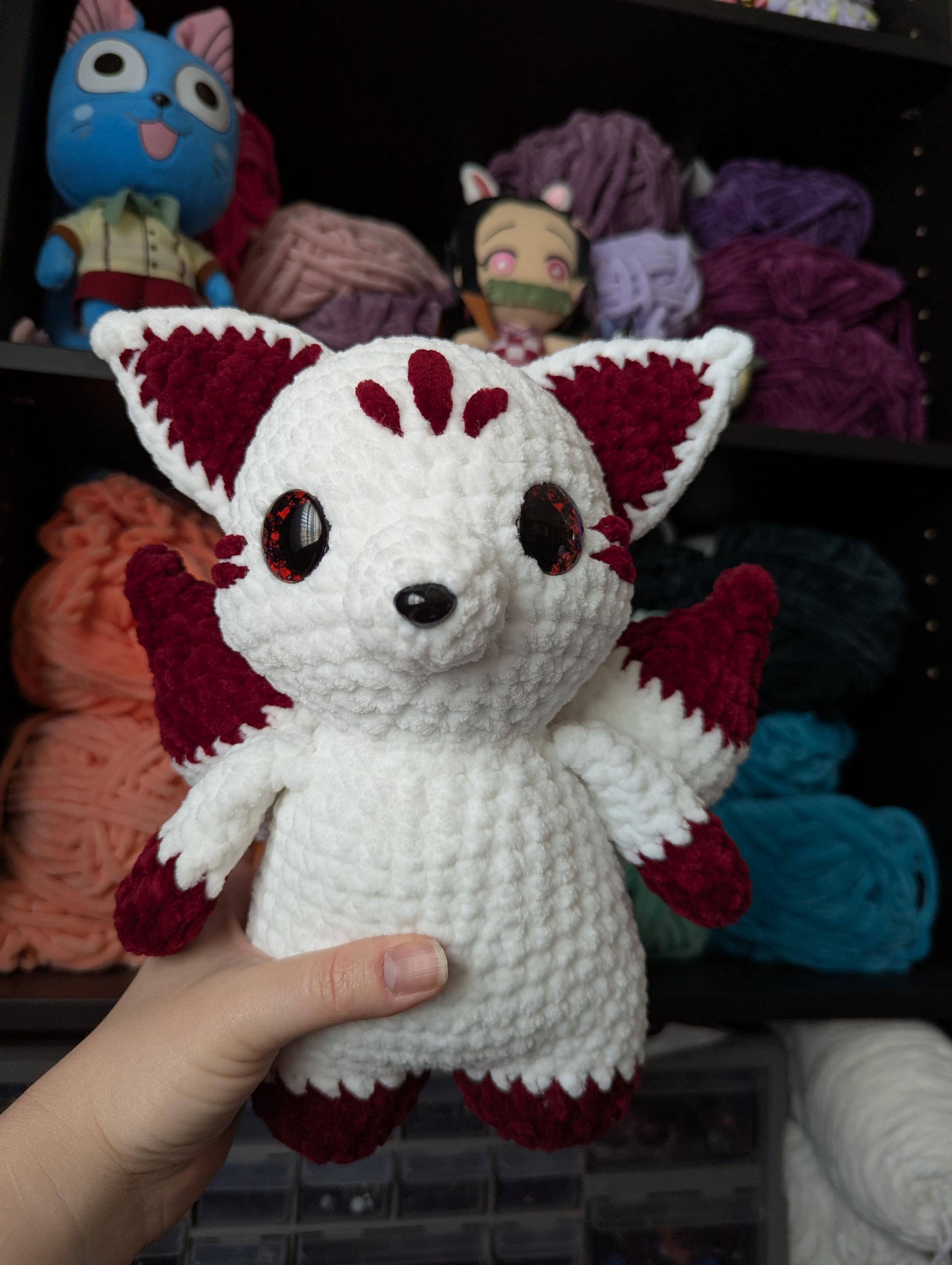 Kitsune Crochet Pattern: Mythical Fox, Low Sew (PDF Pattern) - Etsy
