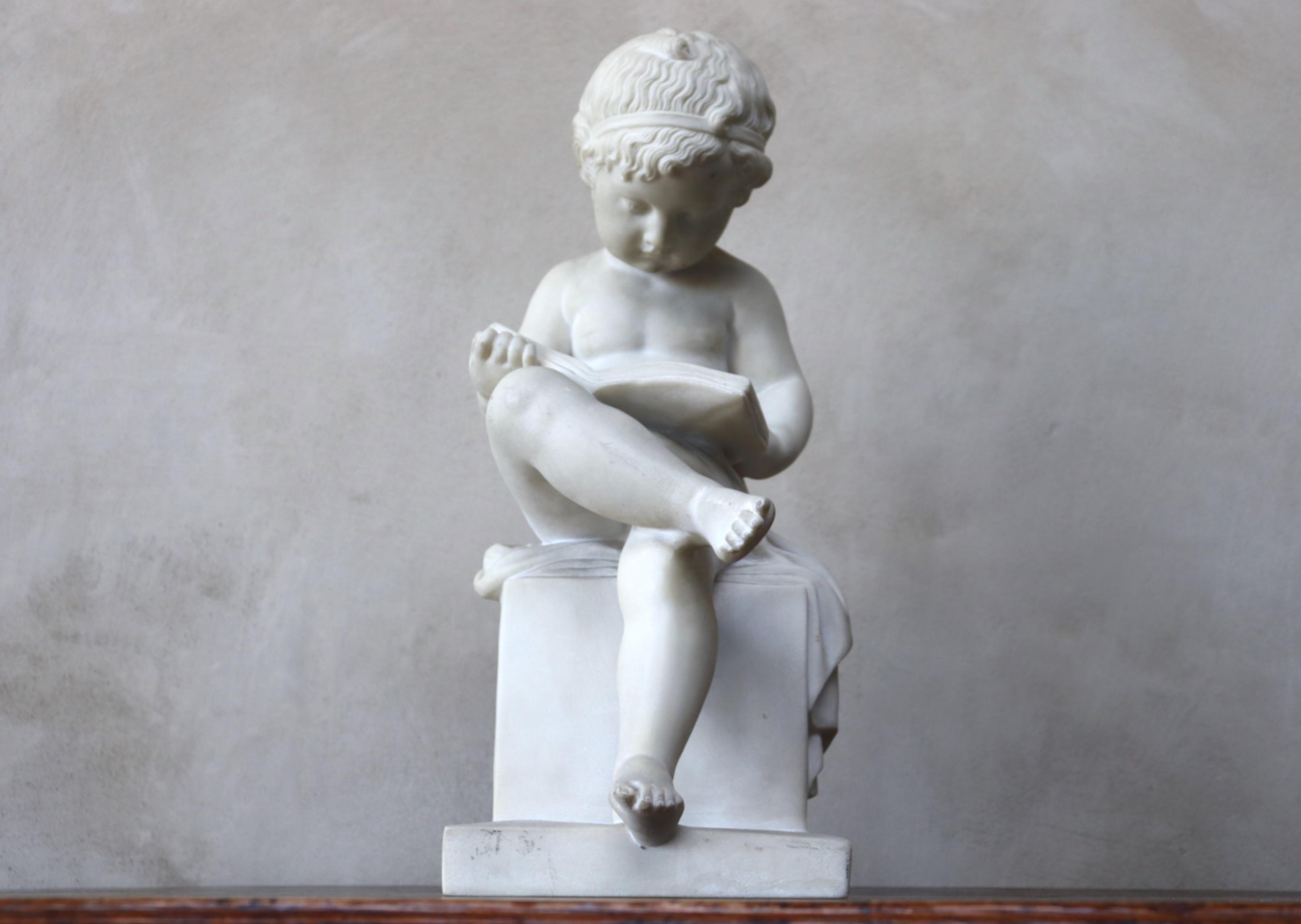 Child reading sculpture - Etsy 日本